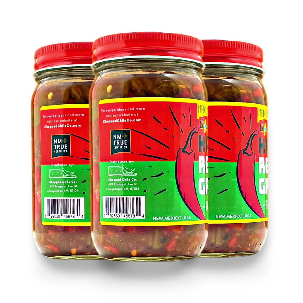 Flame Roasted Hatch Red & Green Blend | Medium Heat