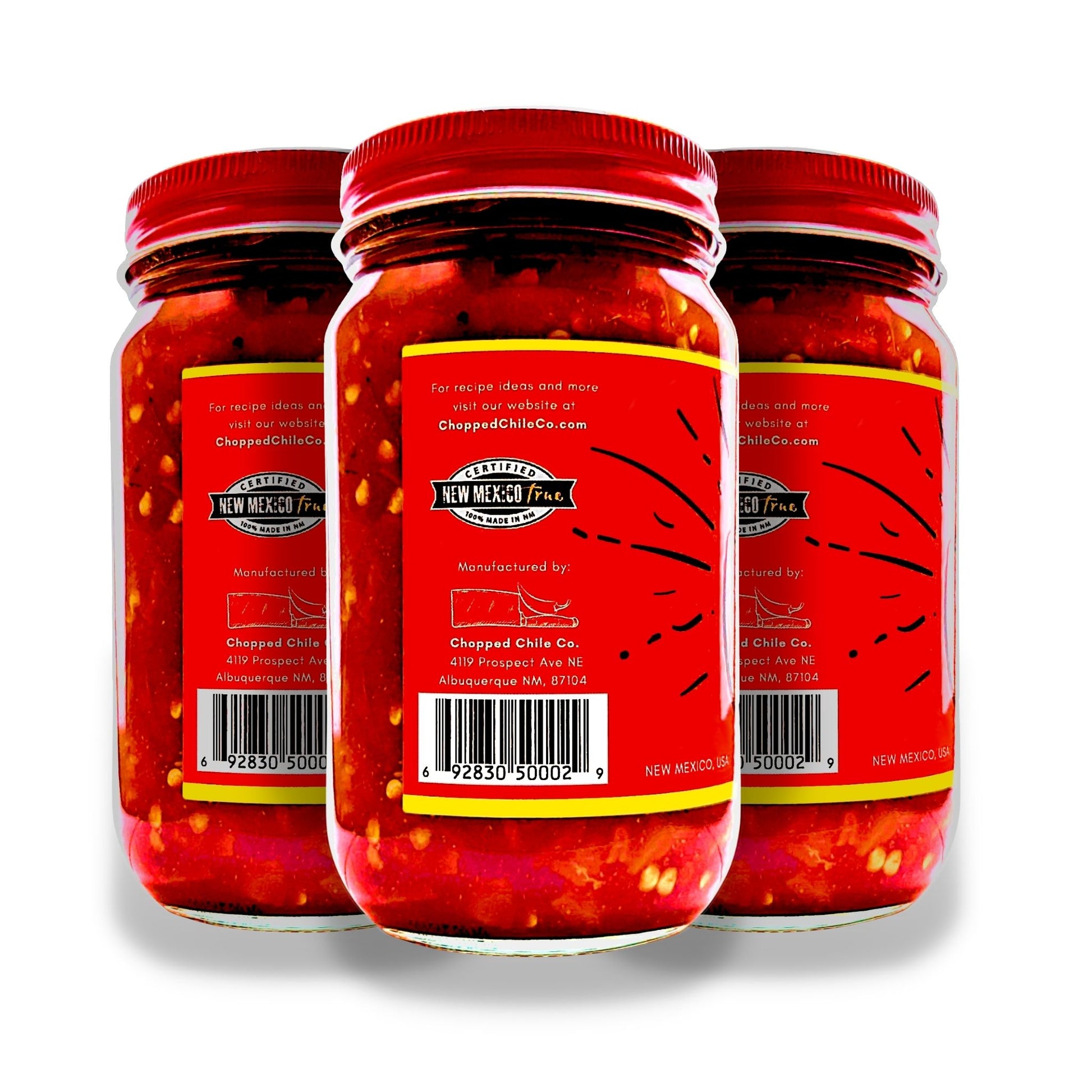 Hot Red New Mexican Chile Powder 1 Cup Bag (Net: 3.3 oz)