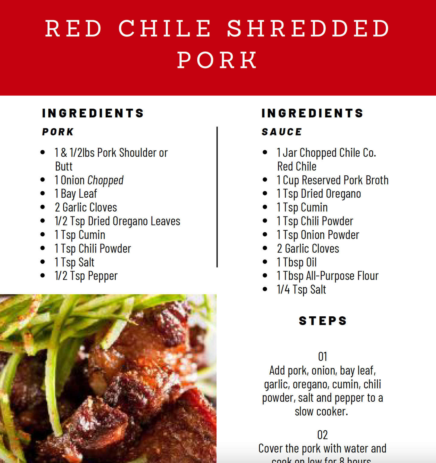 Recipe Book - New Mexico Chile Recipes (Physical Book)